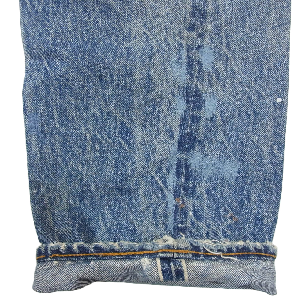Levi's リーバイス ヴィンテージ オリジナル 70s 501 66前期 ボタン裏刻印2 スモールe デニム パンツ インディゴブルー系 サイズ表記無【中古】