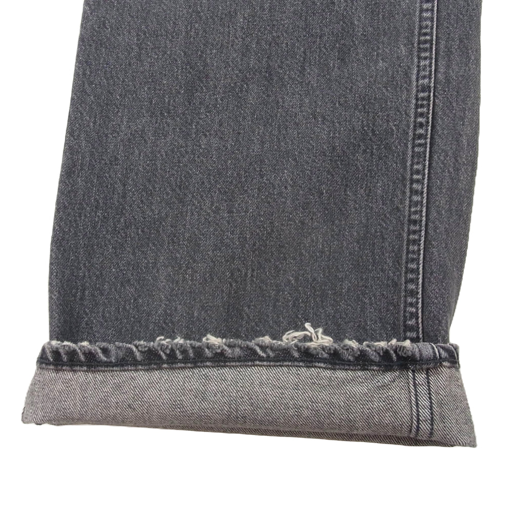 ダイリク 24AW 24AW D-10 Straight Vintage Denim Pants ストレート ヴィンテージ デニム パンツ ブラック系 L【新古品】【未使用】【中古】