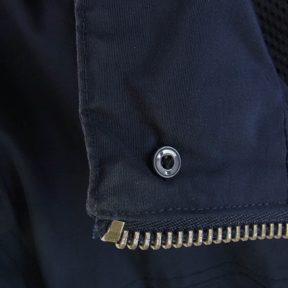 Eddie Bauer エディー・バウアー 01 9568 キルティング マウンテンパーカー 裏地メッシュ ジャケット ネイビー系 L【中古】