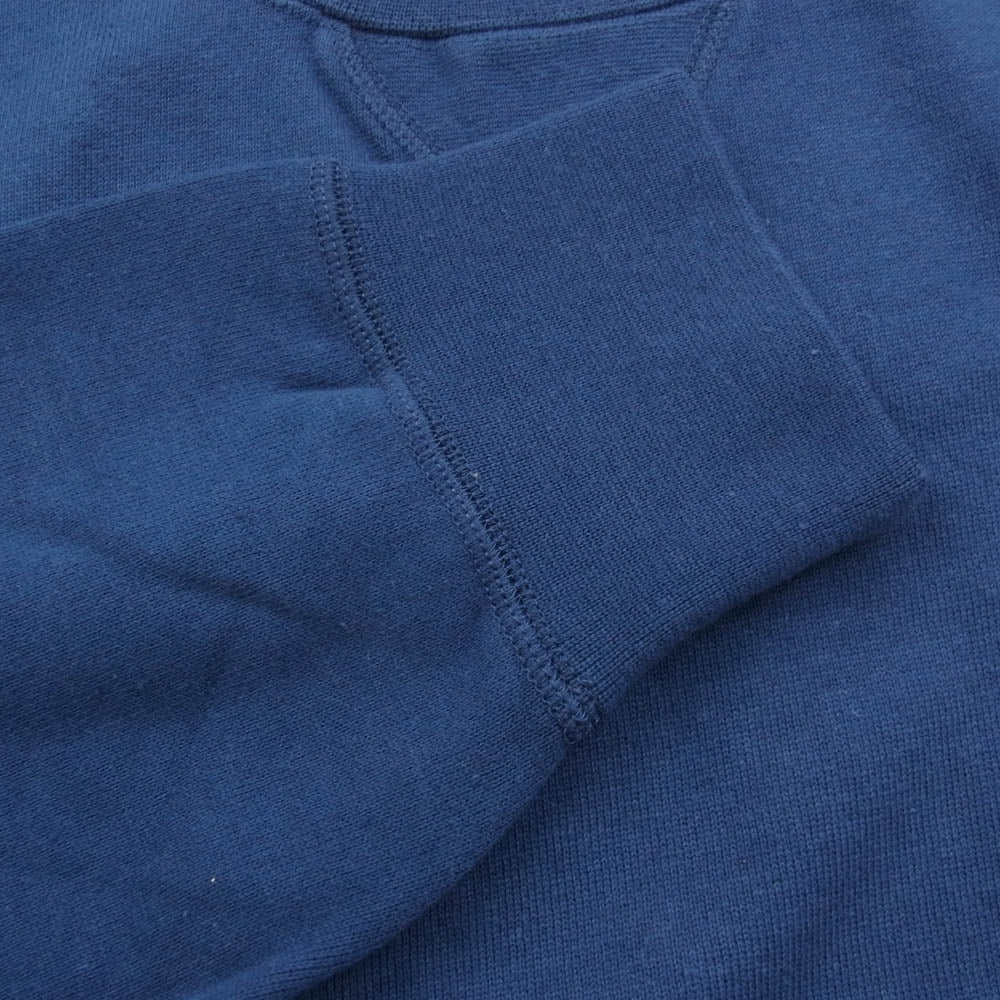 VISVIM ビズビム 0124205010006 COURT SWEAT L/S カシミヤ混 スウェット トレーナー ネイビー系 1【極上美品】【中古】