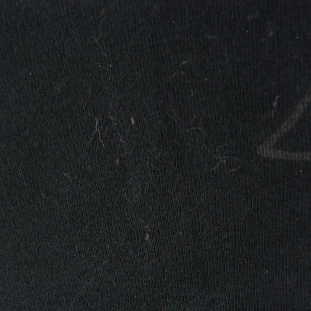 CHROME HEARTS クロムハーツ(原本無) Scroll Label Logo スクロール ラベル セメタリークロス 長袖 ポケット Tシャツ ブラック系 M【中古】