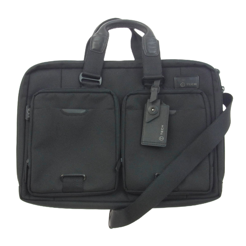 TUMI トゥミ 58516 T-TECH NET WORK テック ネットワーク 2WAY ブリーフケース ビジネスバッグ ブラック系【中古】