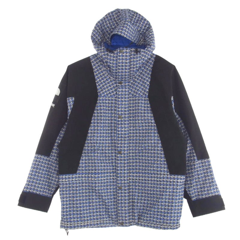 Supreme シュプリーム 21SS NP12103I THE NORTH FACE ノースフェイス Studded Mountain Light  Jacket スタッズ マウンテン ライト ジャケット ブルー系 ブラック系 L【中古】