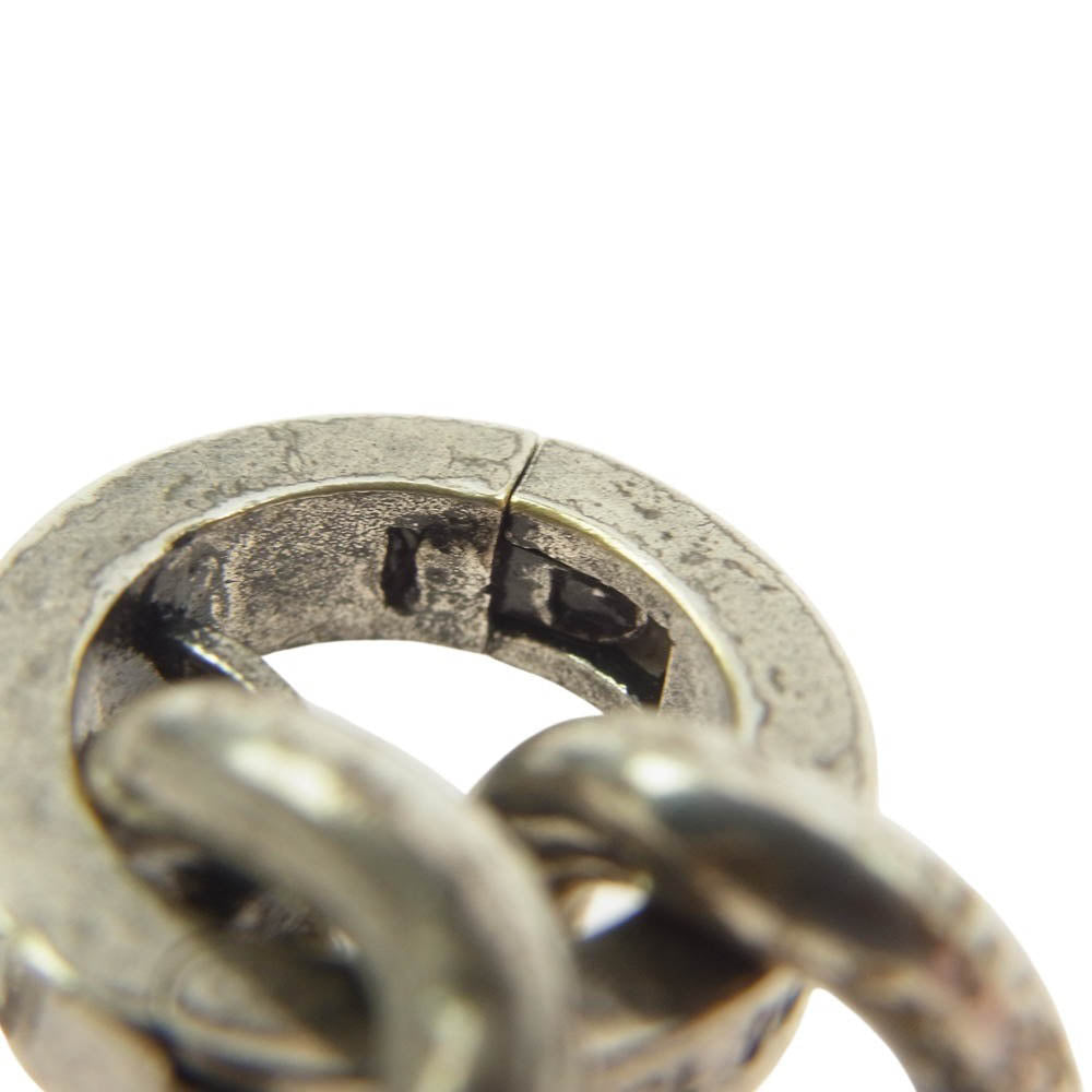 MAISON MARTIN MARGIELA メゾンマルタンマルジェラ 11ライン 14AW ナンバー ロゴ チェーン ナンバリング ネックレス シルバー系【中古】