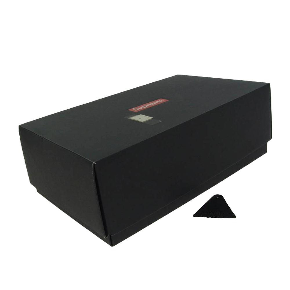 Supreme シュプリーム 18SS × Clarks WEAVER ワラビー スエード シューズ ブラック系 25cm【中古】