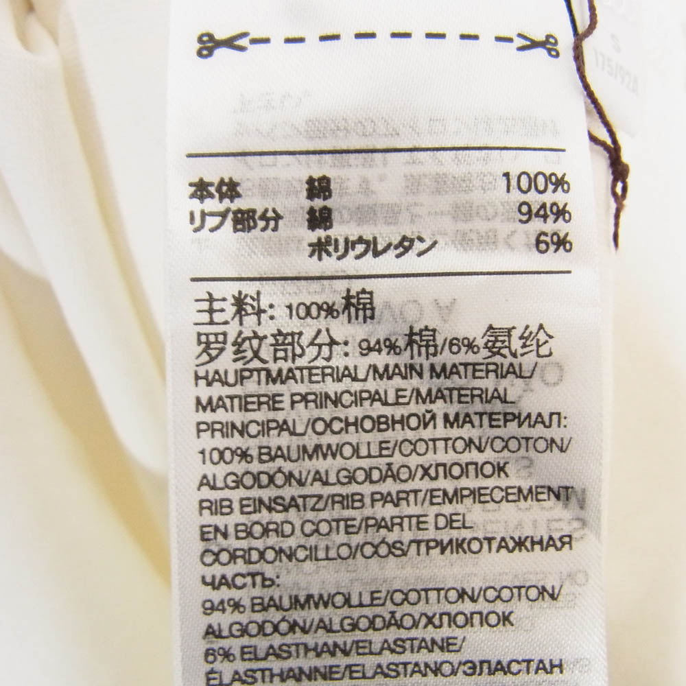 Y-3 Yohji Yamamoto ワイスリー ヨウジヤマモト HZ8871 3 STRIPES SHORT SLEEVE TEE 半袖 カットソー Tシャツ ホワイト系 S【中古】