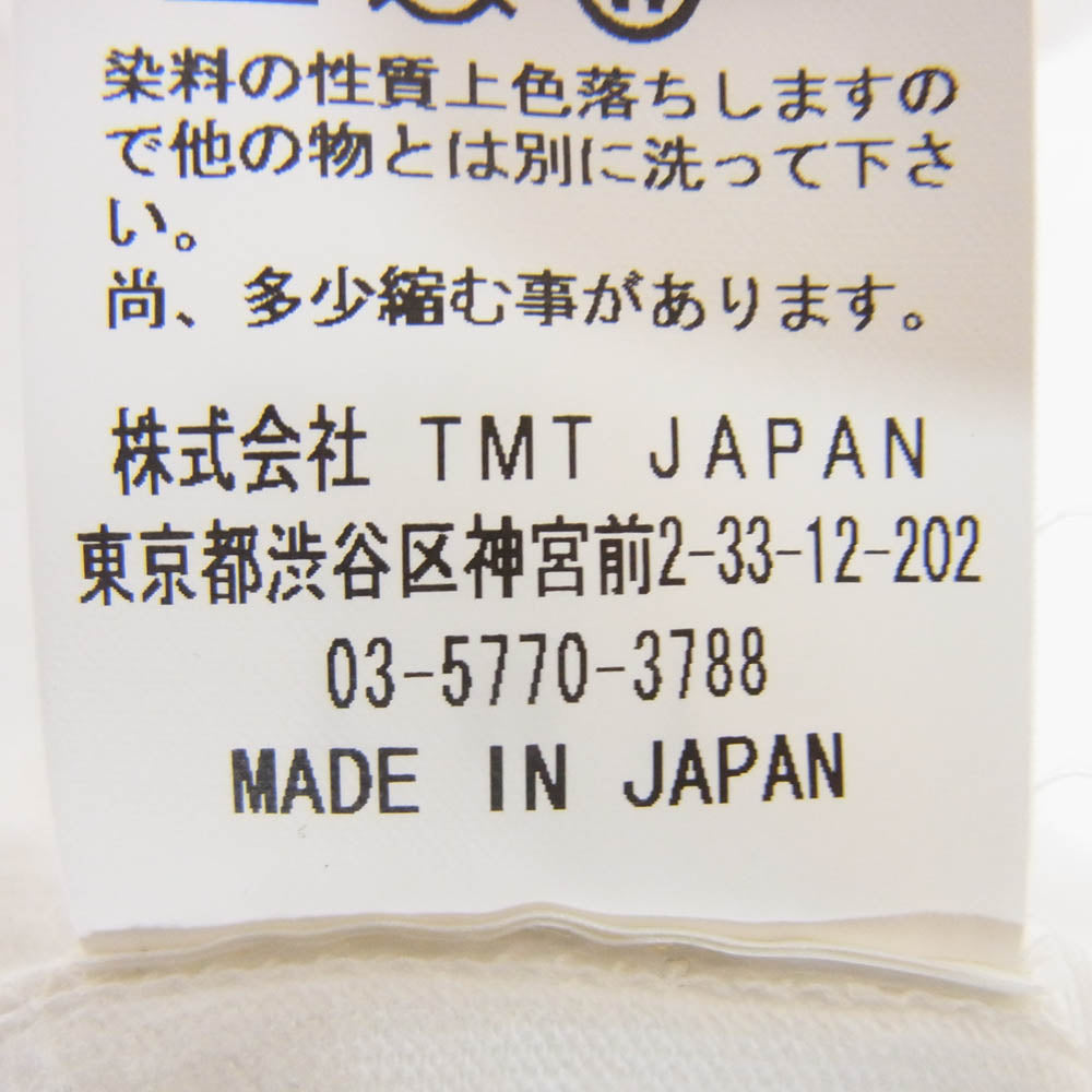TMT ティーエムティー TCS-S2007 ワンポイント ポケット 半袖 Tシャツ ホワイト系 L【中古】