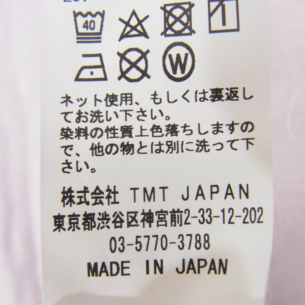 TMT ティーエムティー TCS-S20SP17 S/SL RAFI JERSEY CALIFORNIA LIFE クルーネック 半袖 Tシャツ ピンク系 L【中古】