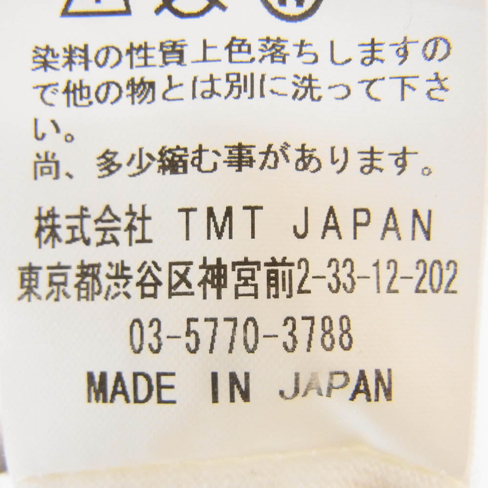 TMT ティーエムティー TCS-S2004 S/SL RAFI JERSEY CIGAR PHOTO プリント 半袖 Tシャツ ホワイト系 L【中古】