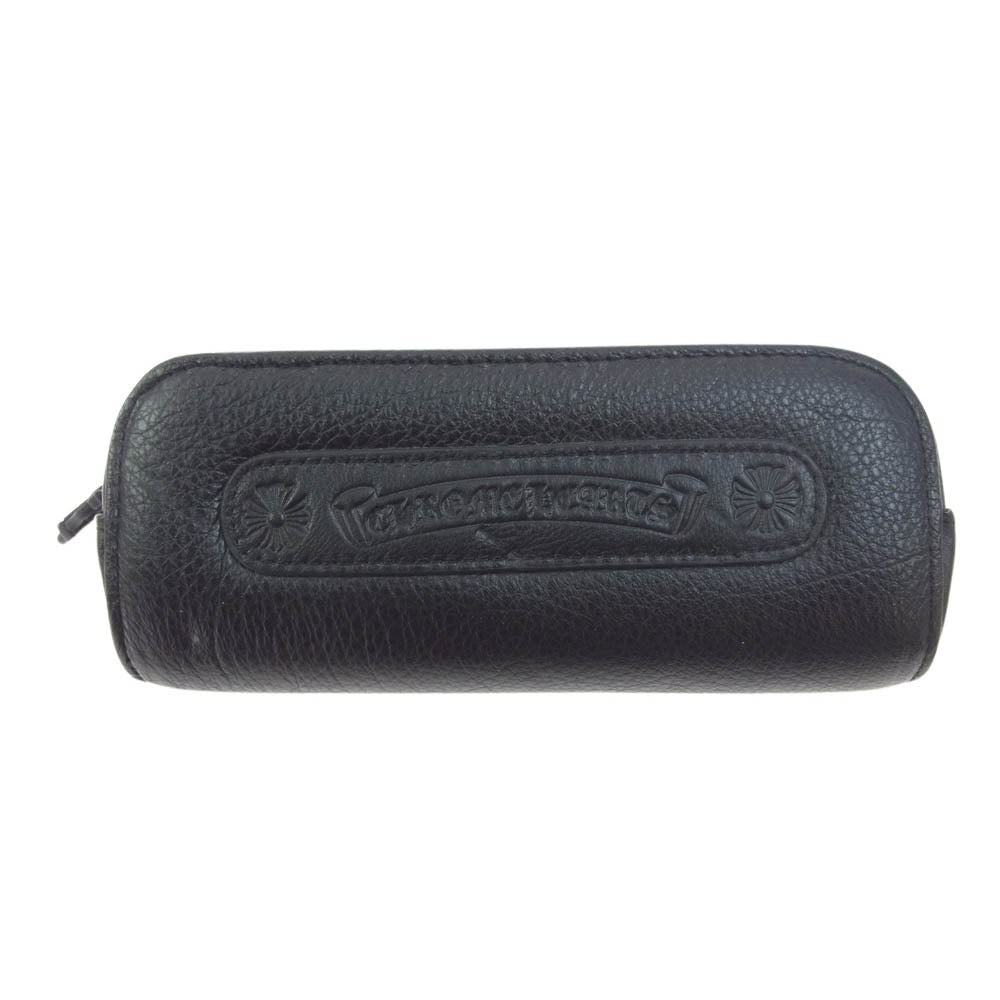 CHROME HEARTS クロムハーツ(原本無) KITSHICKER 2-A キットシッカー ダガーテンプル 度入り アイウェア メガネ 眼鏡 55□17-145【中古】
