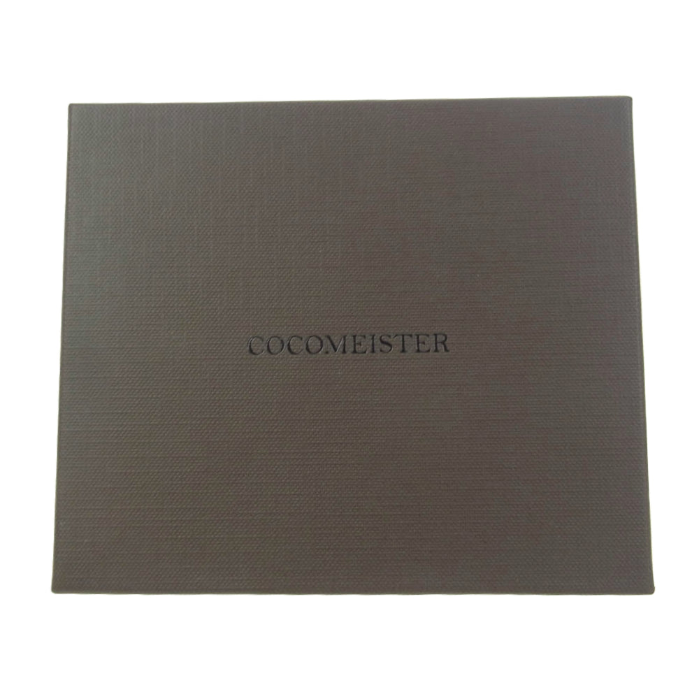 COCOMEISTER ココマイスター Napoleon Calf ナポレオン カーフ ポナパルト L字 ファスナー レザー コインケース ブラウン系【中古】