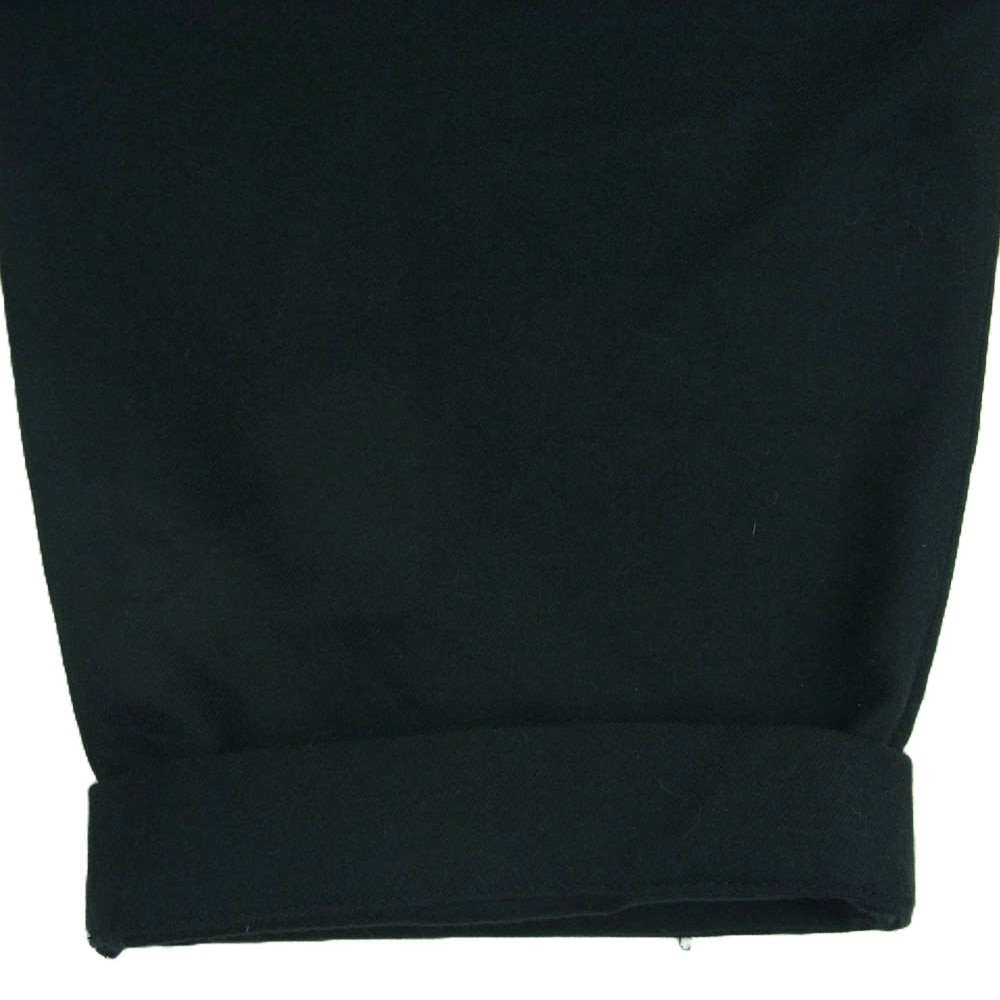 ISSEY MIYAKE イッセイミヤケ IM033FF091 2タック テーパード スラックス トラウザーズ パンツ ブラック系 3【中古】
