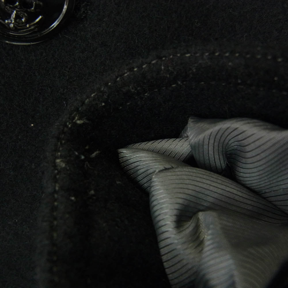 FACTOTUM ファクトタム PEA COAT ピーコート ブラック系 44【中古】