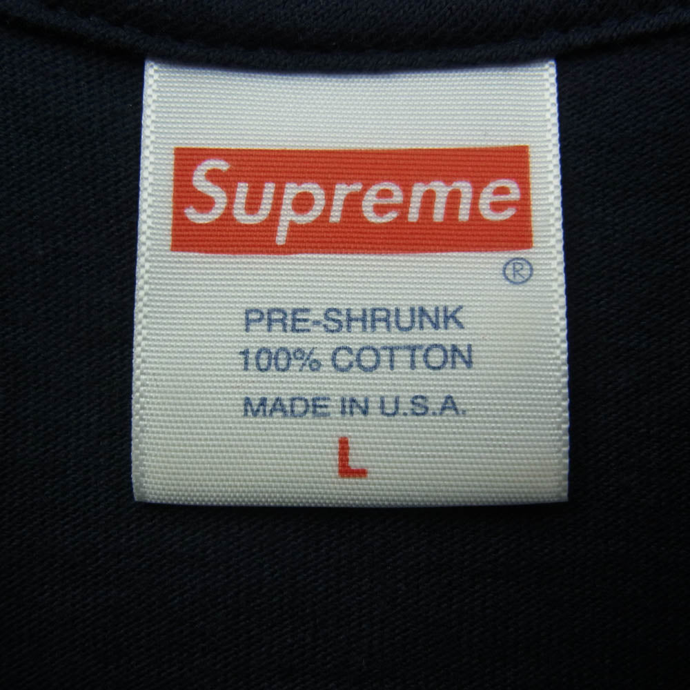 Supreme シュプリーム 23AW Camacho Tee カマチョ 半袖 Tシャツ ネイビー系 L【中古】