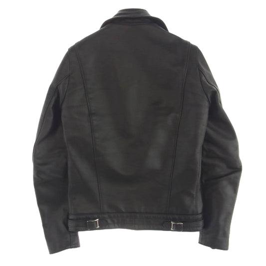 Lewis Leathers ルイスレザー 441T CYCLONE TIGHT FIT COWHIDE サイクロン タイトフィット ライダース ジャケッ トカウハイド ブラック系 34【中古】