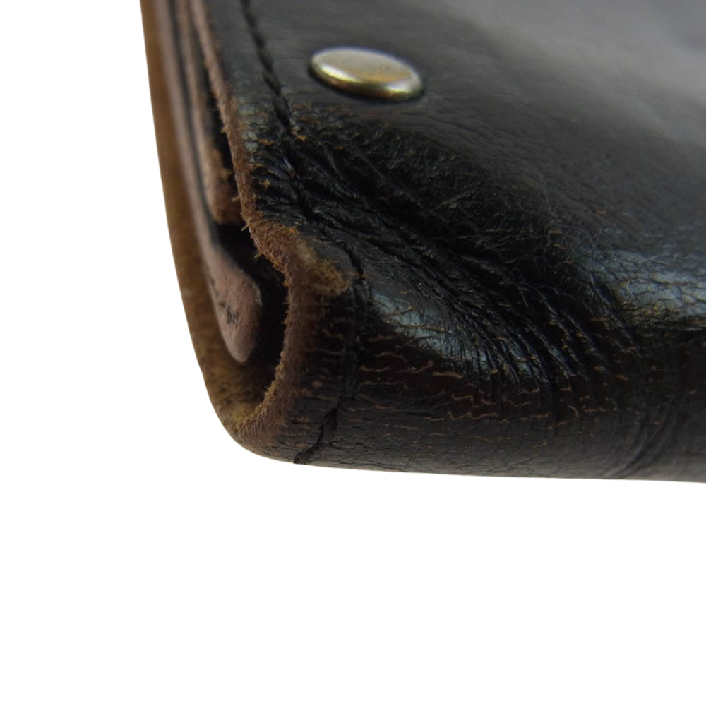 TENDERLOIN テンダーロイン T-WALLET トラッカーウォレット 長財布 ブラック系【中古】