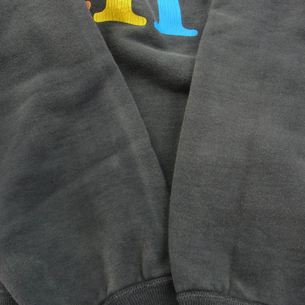 SAINT MICHAEL セントマイケル 22AW SM-A22-0000-015 COLOFUL SAINT CRW SWT カラフル クルー スウェット グレー系 XL【中古】