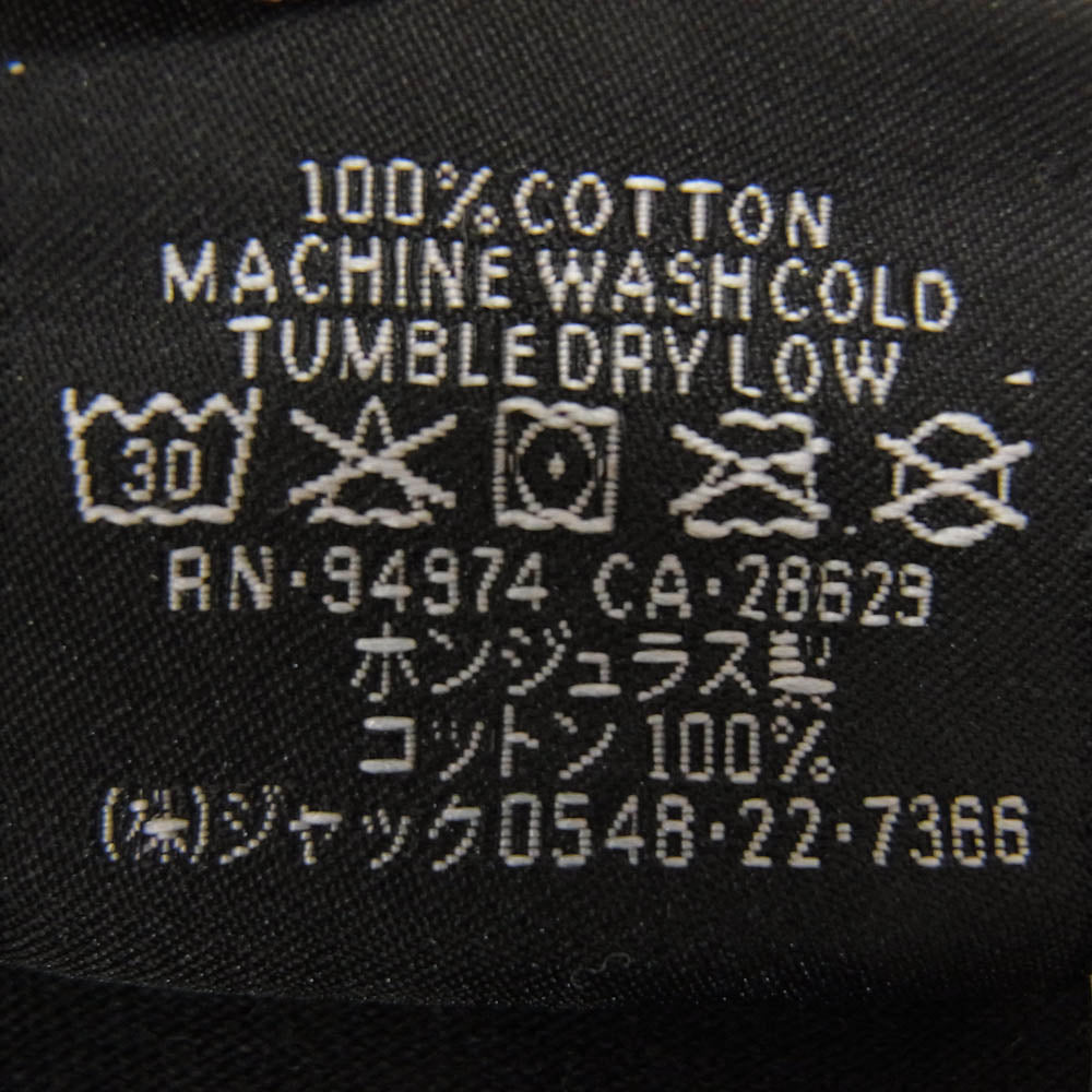 STUSSY ステューシー ストック ロゴ クルーネック 半袖 Tシャツ S/S TEE ブラック系 M【中古】