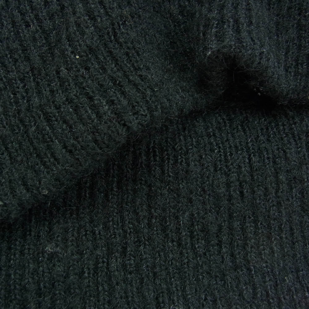 ISSEY MIYAKE イッセイミヤケ 筆タグ 80's ボートネック ストライプ ニット ブラック系 M【中古】