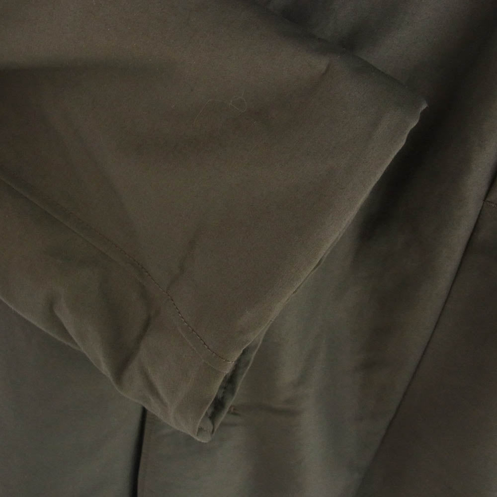 LEMAIRE ルメール CO187LF840 BR475 PUFFER JACKET パファー ジャケット ハイネック 中綿 ジャケット ブラウン系 44【極上美品】【中古】