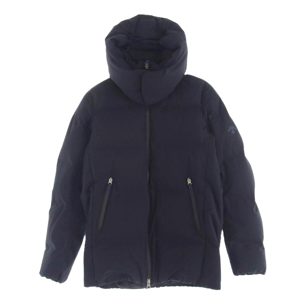 デサントオルテライン 水沢ダウン　アンカー　ロングコート　ネイビー　S　防水 デサントオルテライン 水沢ダウンアンカーロングコートネイビーS防水