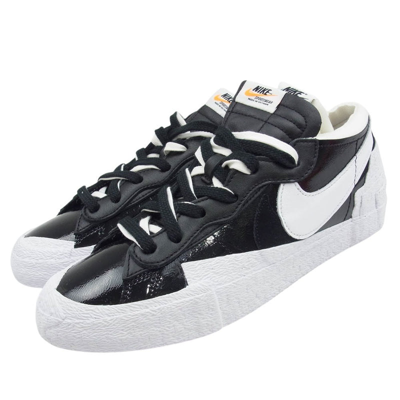 NIKE ナイキ DM6443-001 × sacai Blazer Low Black Patent