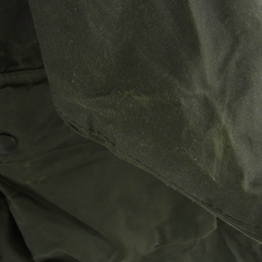 Barbour バブアー 20AW 2002351 × KAPTAIN SUNSHINE キャプテンサンシャイン Stand Collar Traveller Coat スタンドカラー トラベラー コート オイルド カーキ系 36【中古】