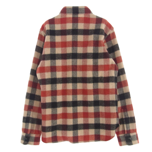 JELADO ジェラード ウール チェック 長袖 シャツ ワーク シャツ マルチカラー系 M【中古】