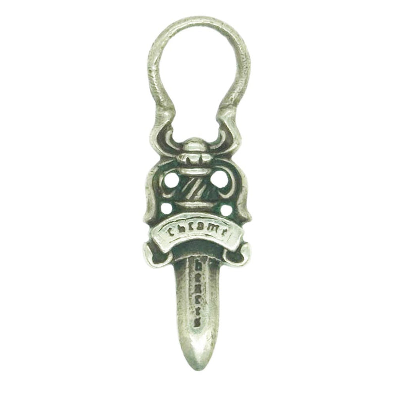 CHROME HEARTS クロムハーツ（原本無） ダガー ジップ チャーム 