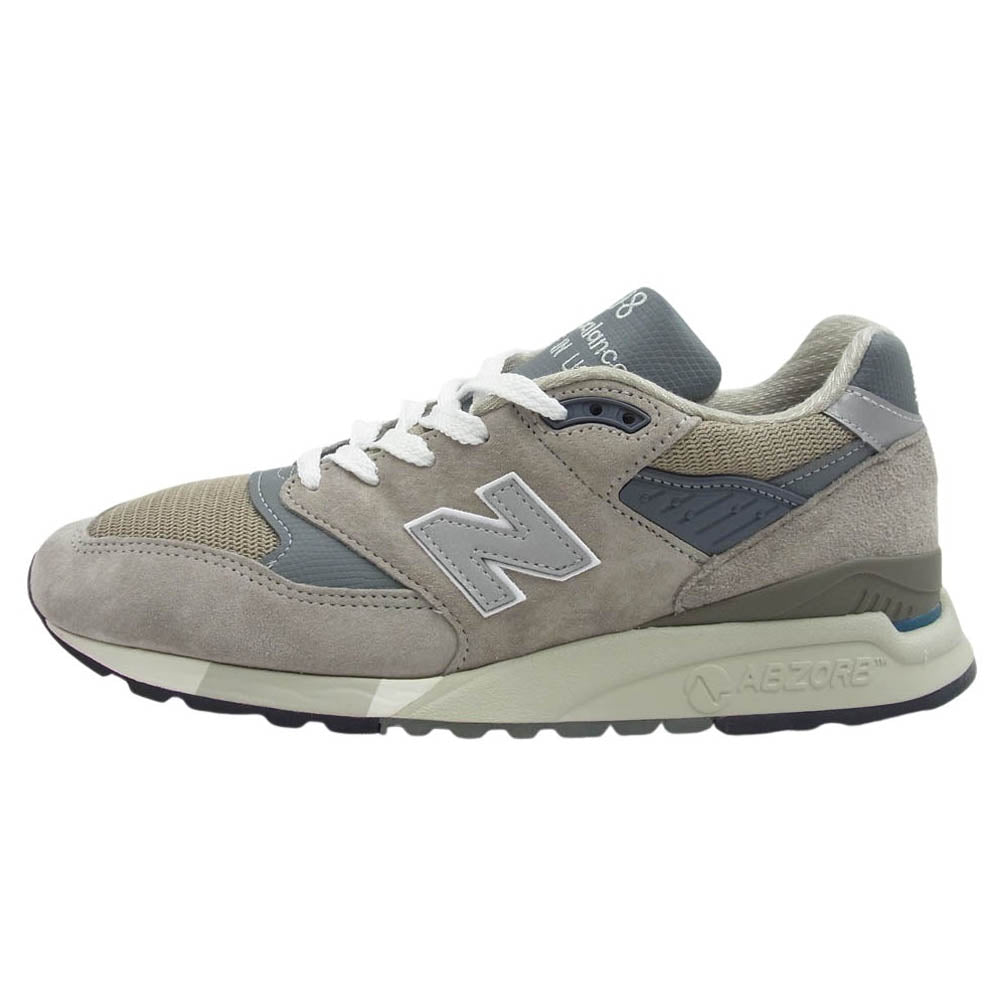 NEW BALANCE ニューバランス U998GR USA製 998 スエード メッシュ 