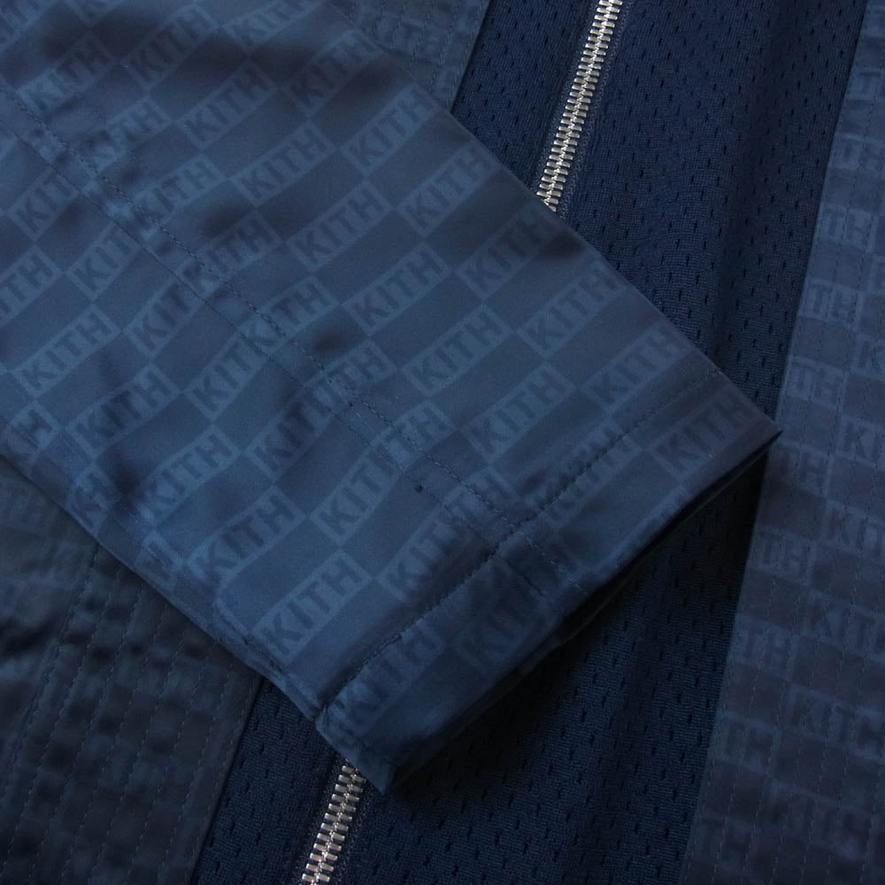 KITH キス 20AW MLB New York Yankees ニューヨークヤンキース New Era ニューエラ Sport GI JACKET ジャケット ネイビー系 S【中古】
