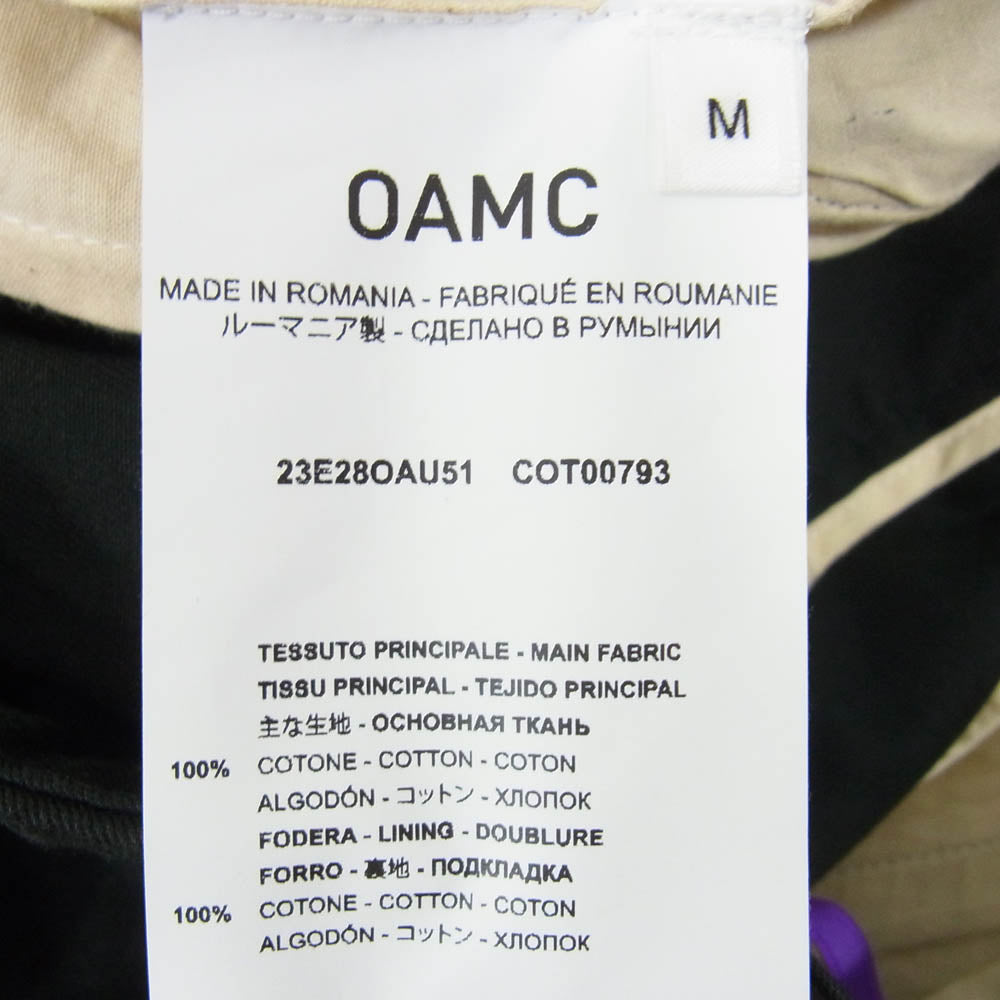 OAMC オーエーエムシー 21SS 23E28OAU51 VAPOR SHORT ショートパンツ ハーフパンツ ショーツ ブラック系 M【中古】
