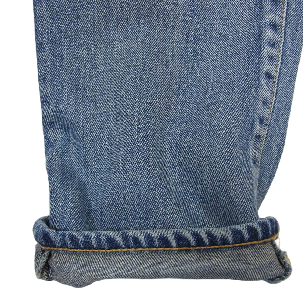 SAINT LAURENT サンローラン 527389 YB477 whiskered skinny jeans ジップフライ スキニー デニム パンツ インディゴブルー系 29【中古】