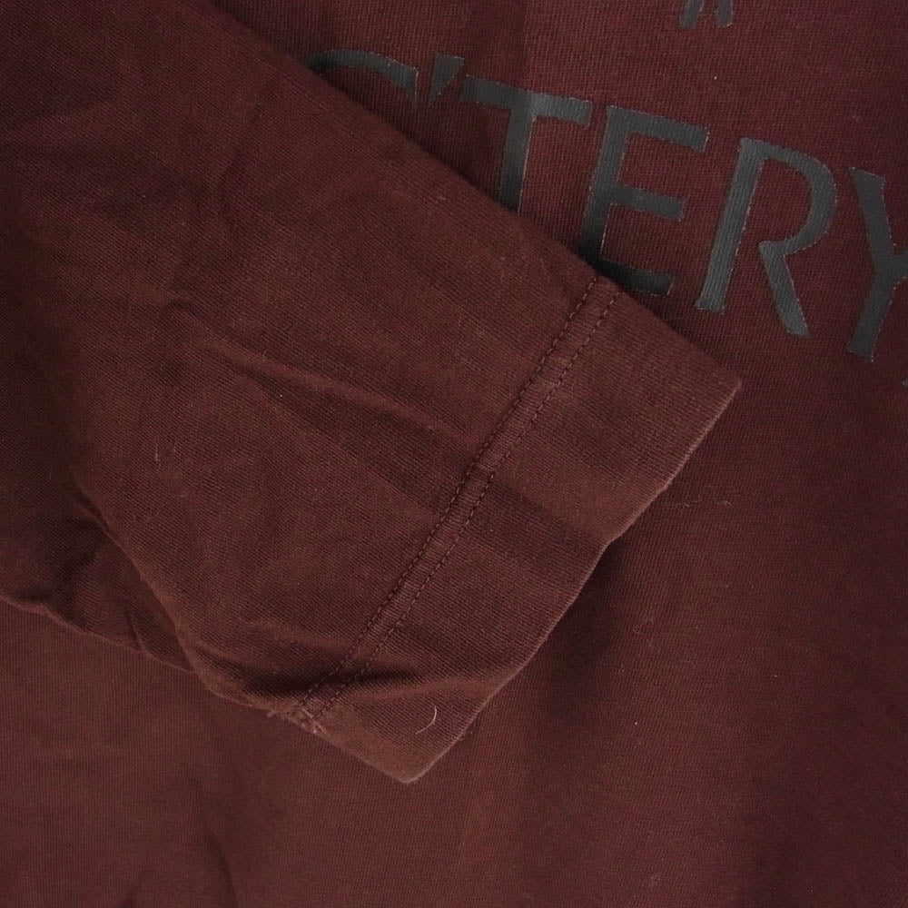 ARC'TERYX アークテリクス 25395 ARC'WORD T-SHIRT ロゴ 長袖 Tシャツ ワインレッド系 M【中古】