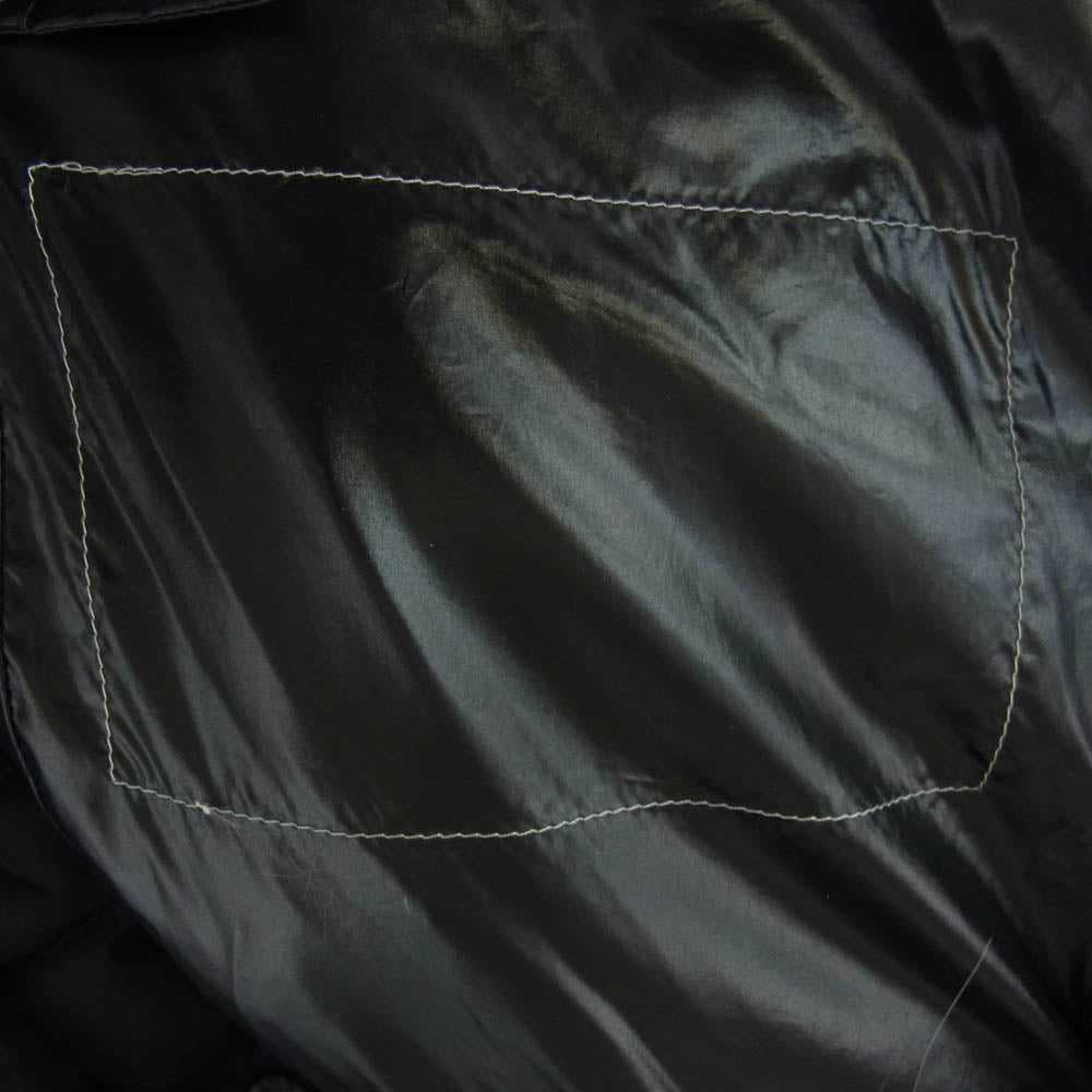 MONCLER モンクレール 国内正規品 ADOXA アドクサ フーデッド ダウンコート ダウンジャケット ブラック系 0 【中古】