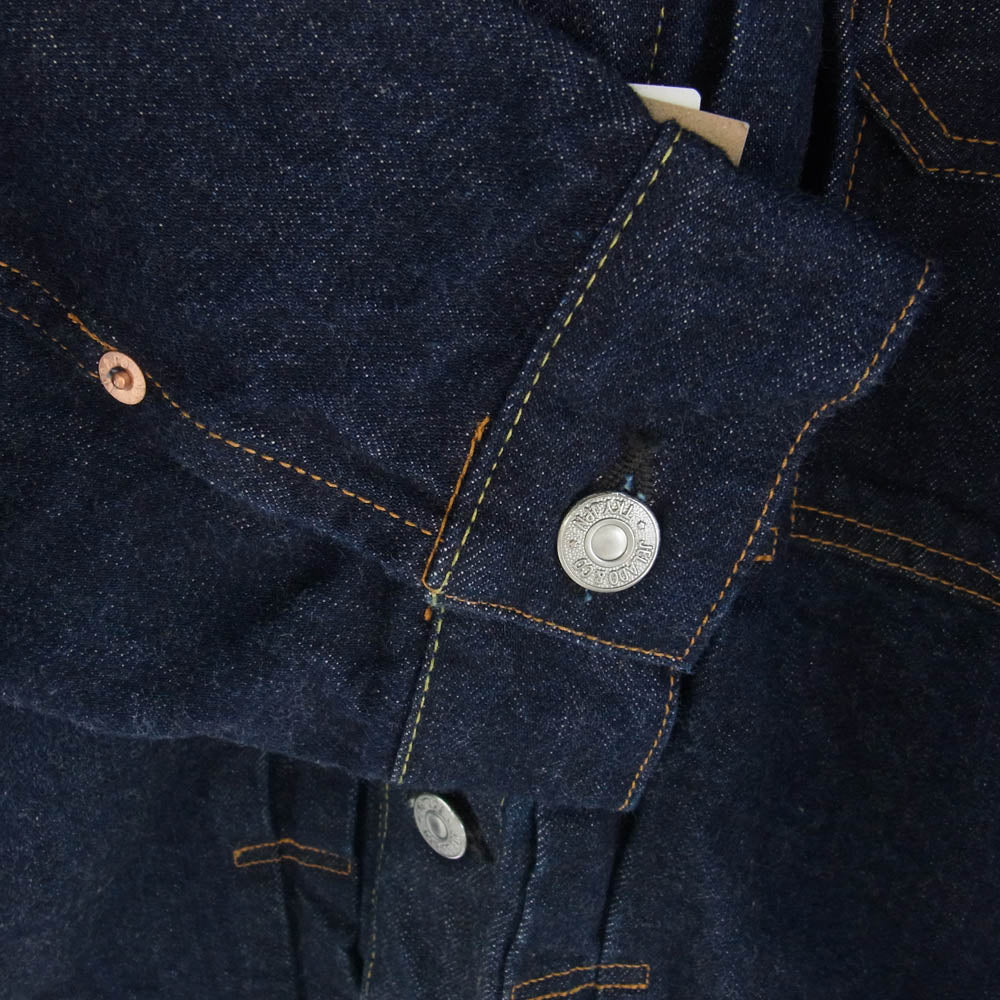 JELADO ジェラード JP94406 55 Denim Jacket 406XX 加工 デニム ジャケット インディゴブルー系 L【新古品】【未使用】【中古】
