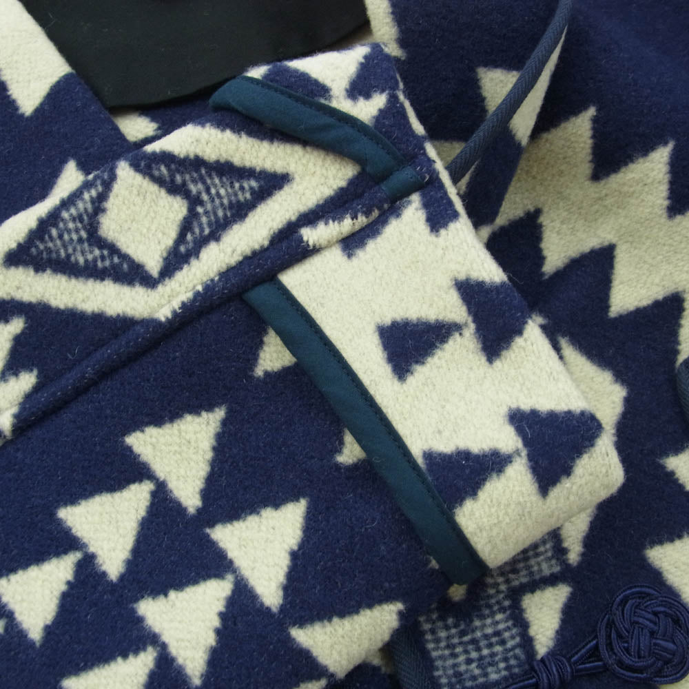JELADO ジェラード AG63401 Salem Crosby Jacket Old Navy ネイティブ柄 ブランケット ジャケット ネイビー系 L【新古品】【未使用】【中古】