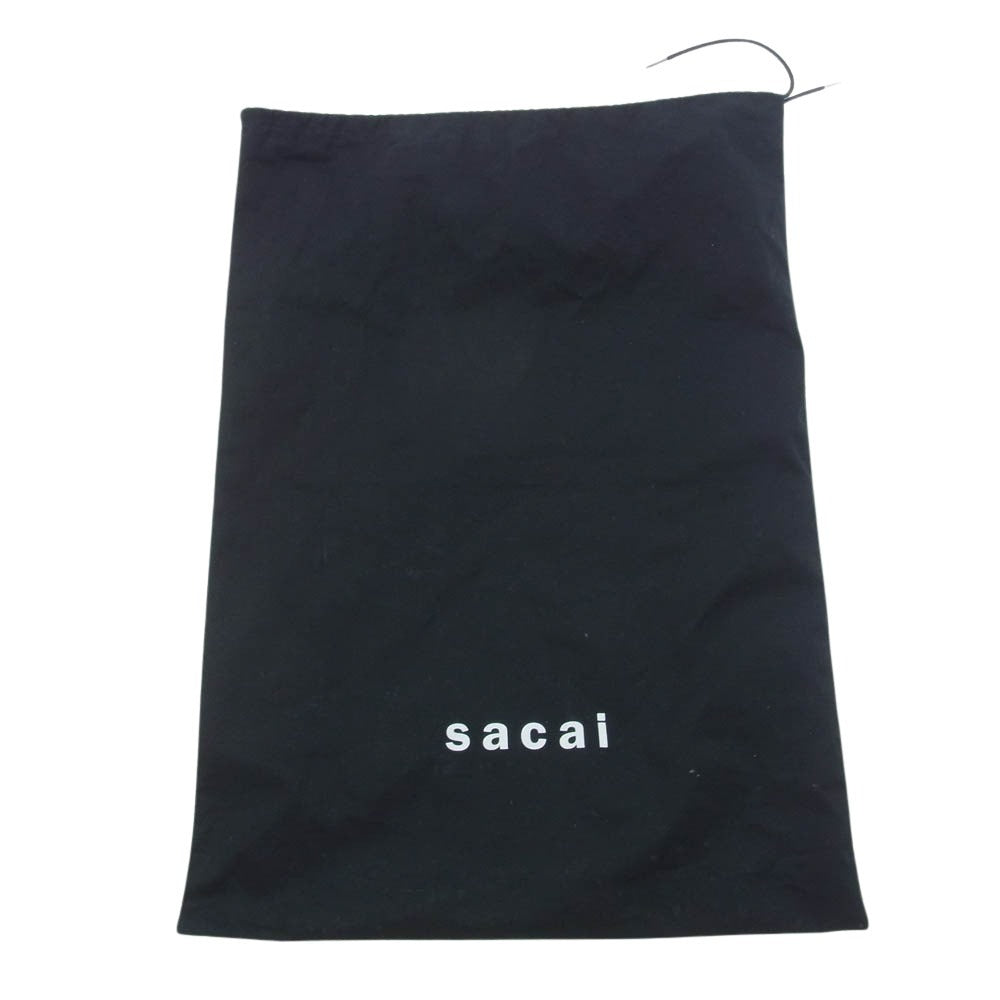 Sacai サカイ 24-07475 Engineer Boots エンジニア ブーツ ブラック系 39【中古】