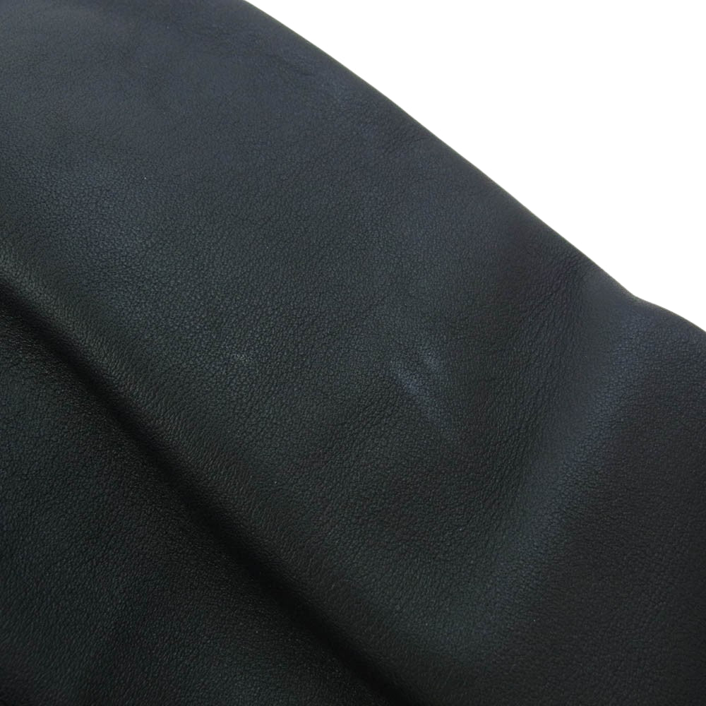 schott ショット 641E USA製 フリースライニング付属 レザー シングルライダースジャケット ブラック系 38【中古】