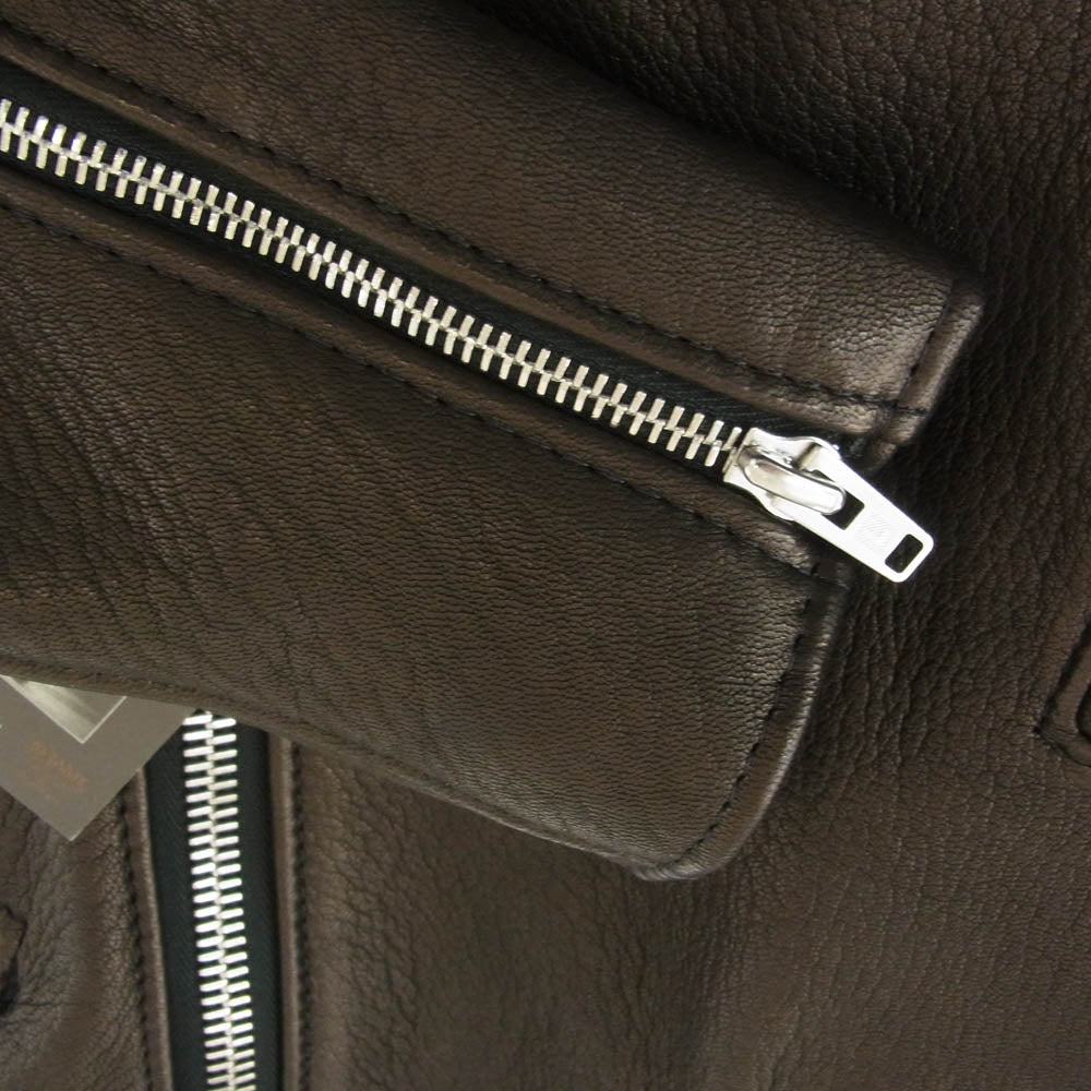 The REAL McCOY'S ザリアルマッコイズ LLJT2012 Lewis Leathers ルイスレザー LLJT2012 Lightning ディアスキン ライトニング ライダース ジャケット ブラック系 38【新古品】【未使用】【中古】