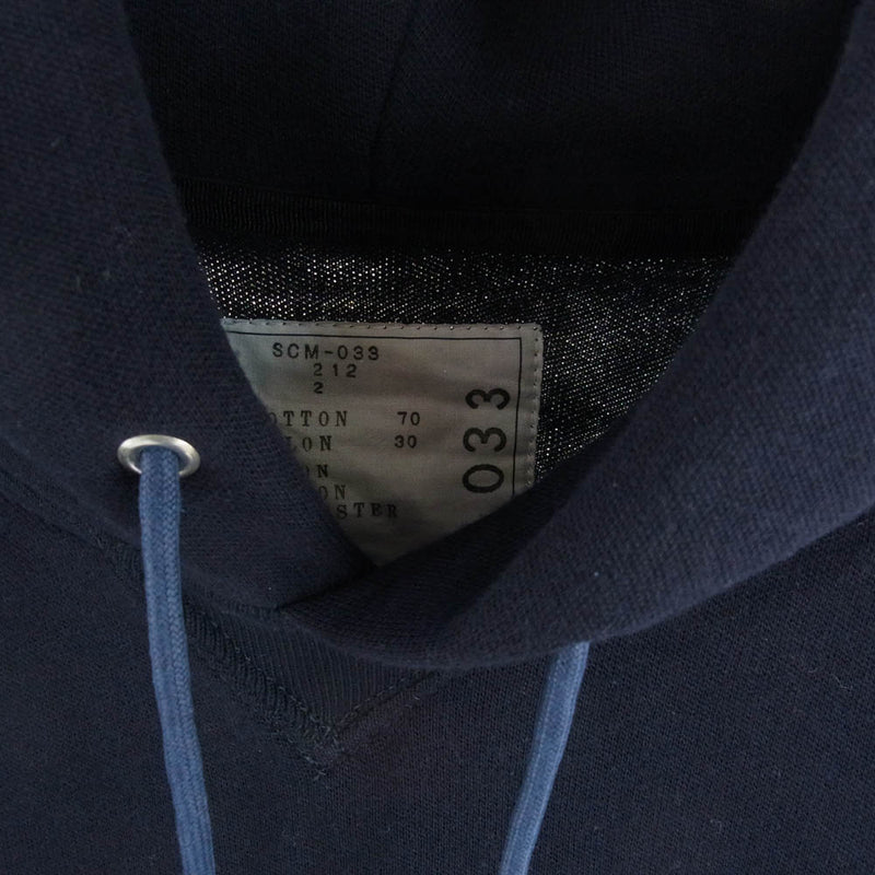 Sacai サカイ SCM-033 Sponge Sweat MA-1 Hoodie スポンジ スウェット 