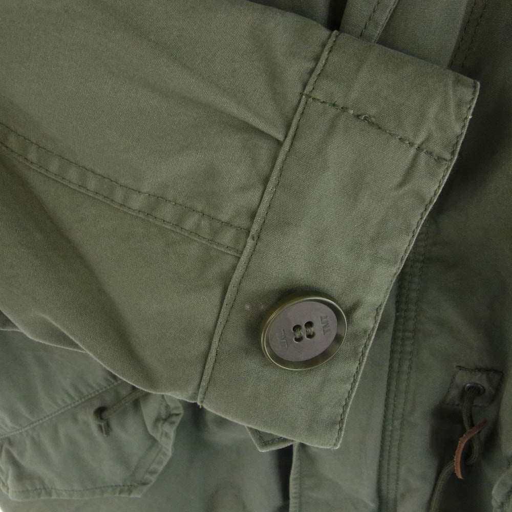 TMT ティーエムティー TA1073-8019 × ALPHA INDUSTRIES アルファインダストリーズ モッズコート ジャケット カーキ系 M【中古】