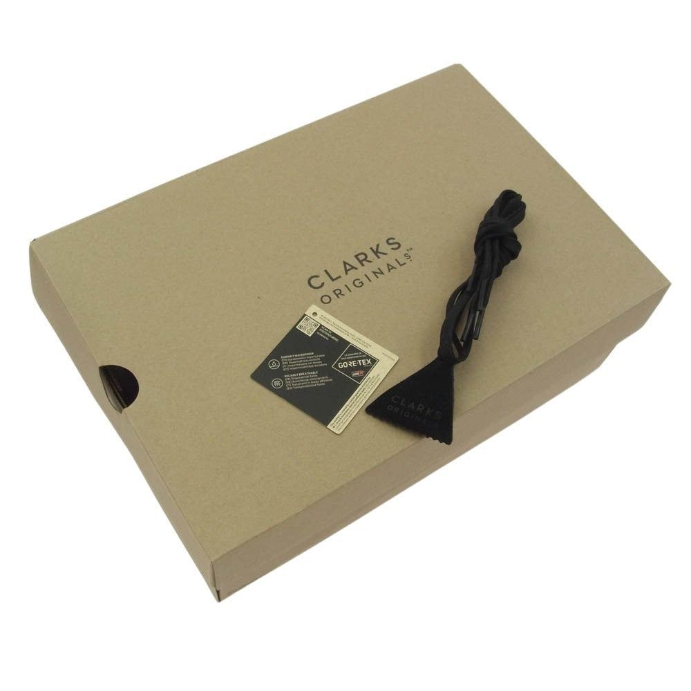Clarks クラークス 26154788 WallabeeBT GTX ワラビー ゴアテックス スエード 切替 シューズ カーキ系 25.5cm【中古】