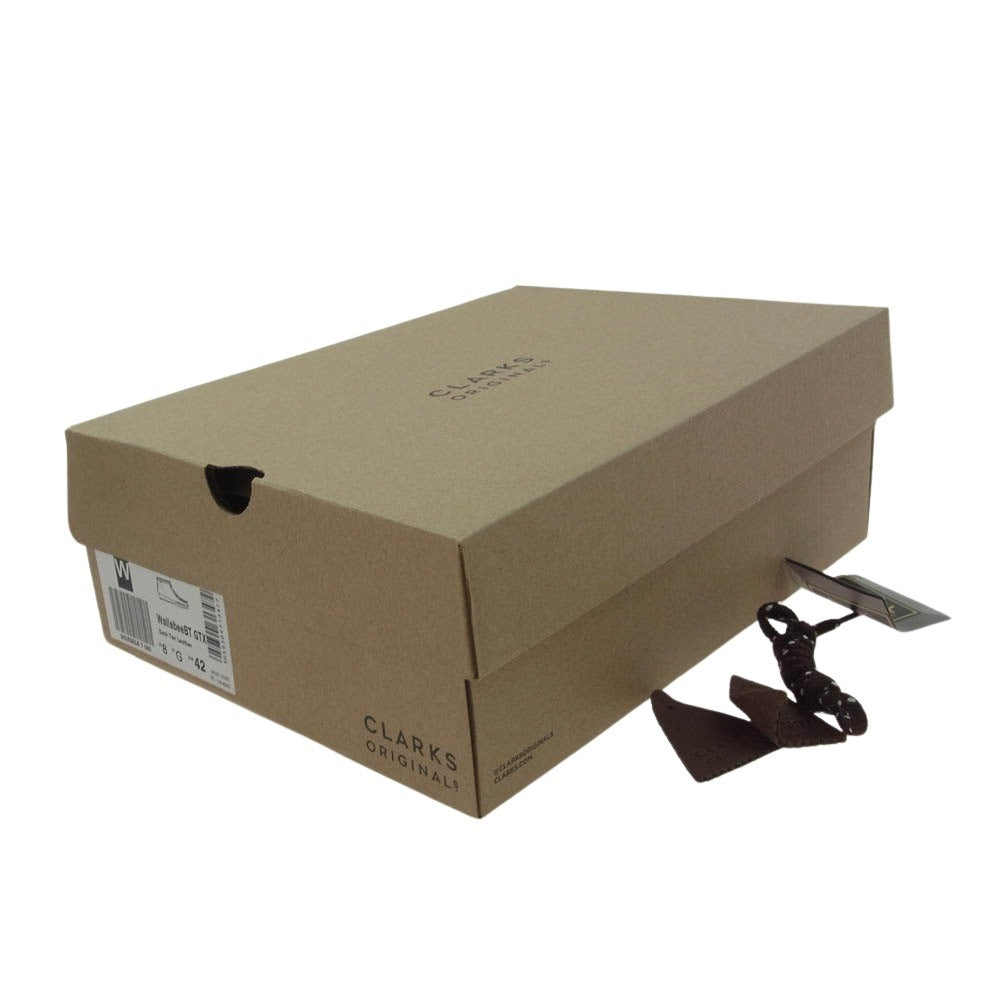 Clarks クラークス 26162518 WallabeeBT GTX ワラビー ゴアテックス ブーツ ブラウン系 26.0cm【中古】