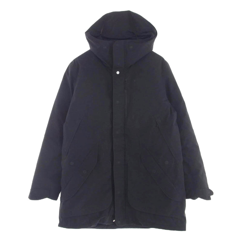 Goldwin ゴールドウィン GO111830P HOODED SPUR GORE-TEX DOWN COAT フーデッド シュプール ゴアテックス  ダウン コート ブラック系 S【中古】