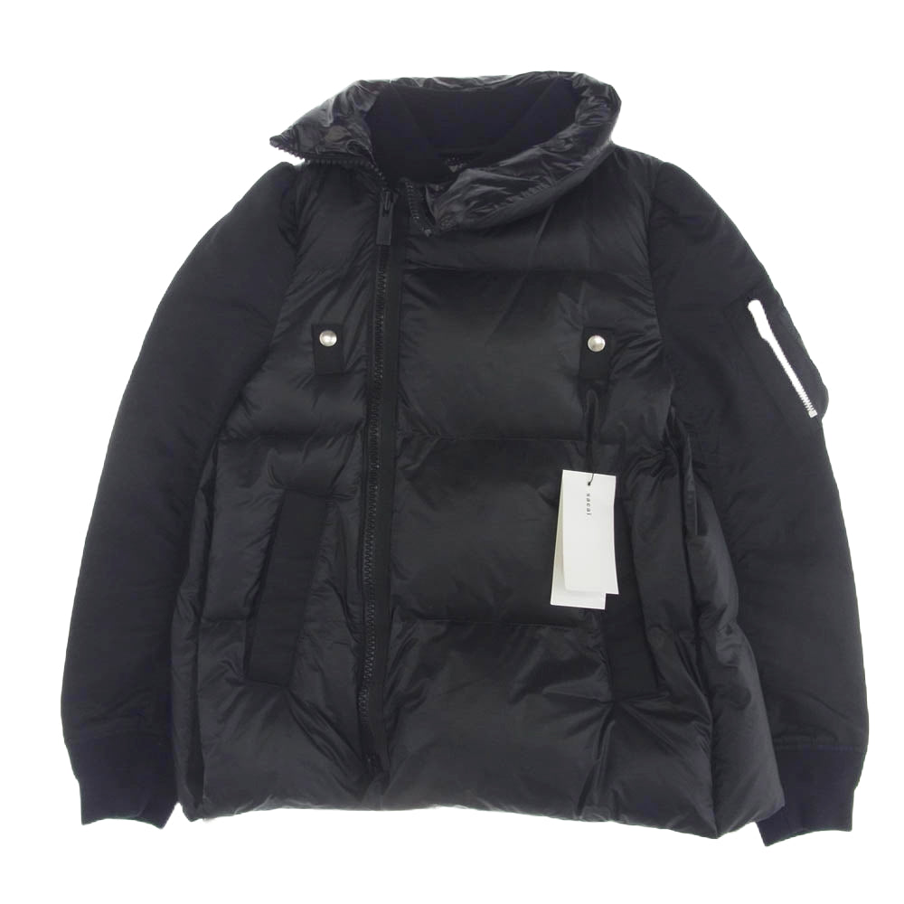 Sacai サカイ 23-06871 ダブルジップ ブルゾンドッキング レイヤード 
