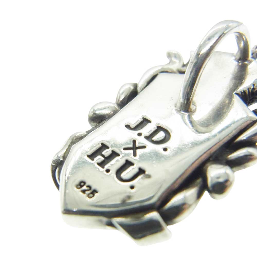 Justin Davis ジャスティンデイビス SPJ533 J.D. × H.U. S.E.X セックス ペンダント トップ シルバー系【中古】
