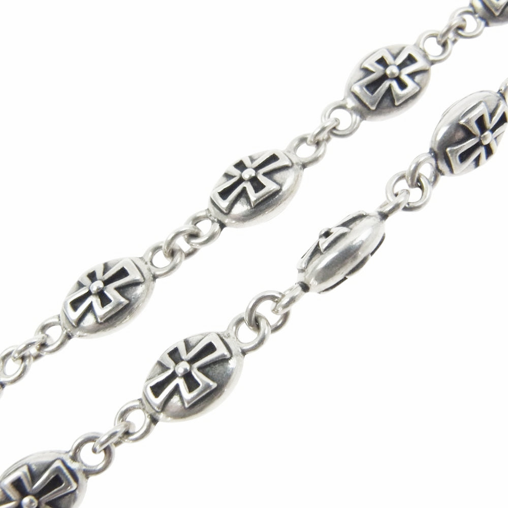 Justin Davis ジャスティンデイビス SNJ121 HEAVY CROSS ヘビークロス チェーン ネックレス 70cm シルバー系【中古】