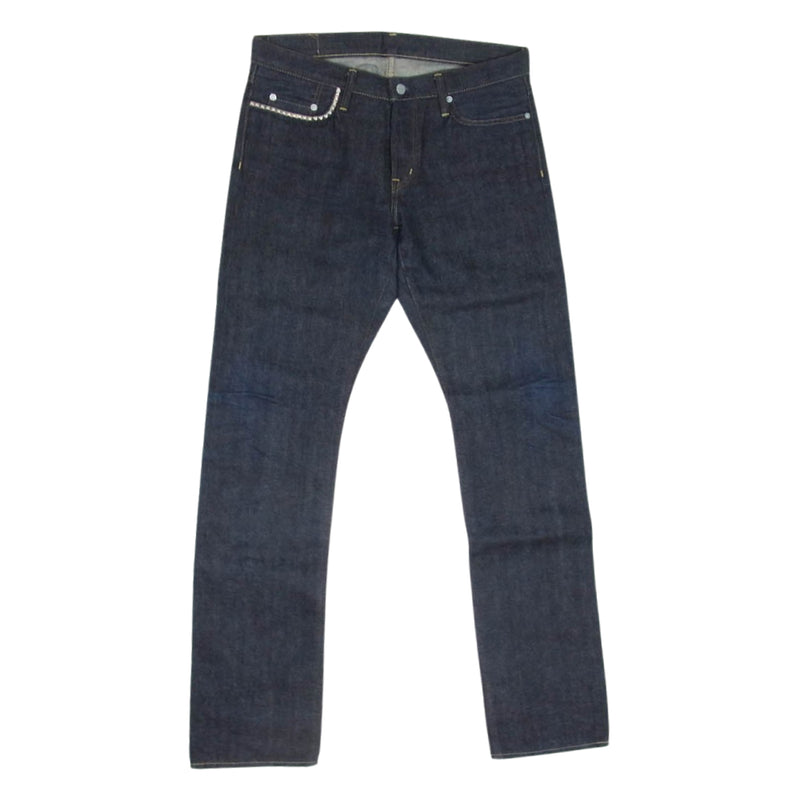 HYSTERIC GLAMOUR ストレートデニム ブルースタッズ