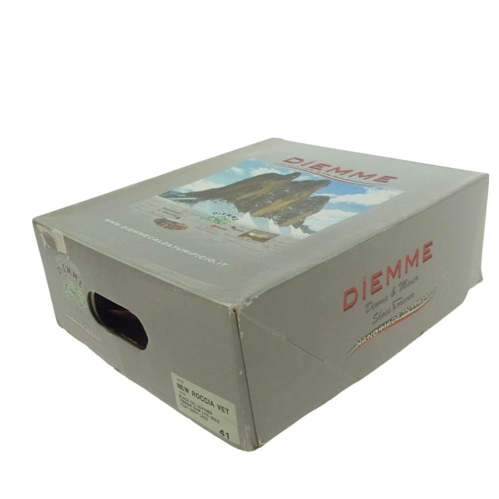 ディエッメ NEW ROCCIA VET マウンテン ブーツ ブラック ブラック系 41【美品】【中古】